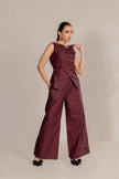 OFF SET LAPEL CO-ORD SET