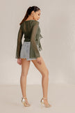 FLUID DRAPE TOP