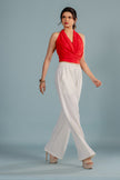 SOFT DRAPE HALTER TOP
