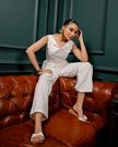 OFF SET LAPEL CO-ORD SET